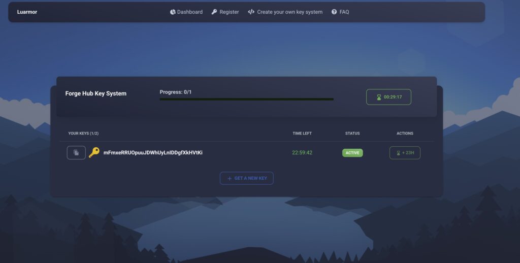 How To Get Forge Hub Script Key (March 2025)